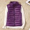 Gilet matelassé léger pour femme - pour le quotidien ou le bureau