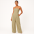 Jumpsuit sans bretelles avec corset intégré - tenue de soirée élégante, coupe flatteuse pour les occasions spéciales