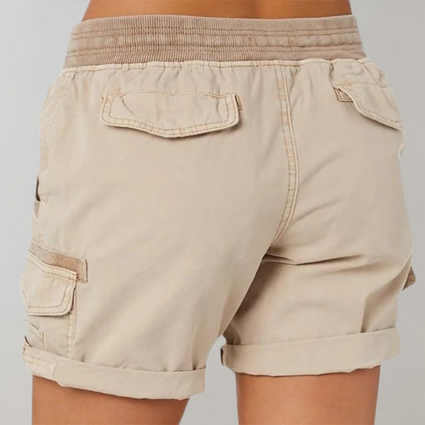Shorts cargo pour femmes - tenue extérieure fonctionnelle et polyvalente