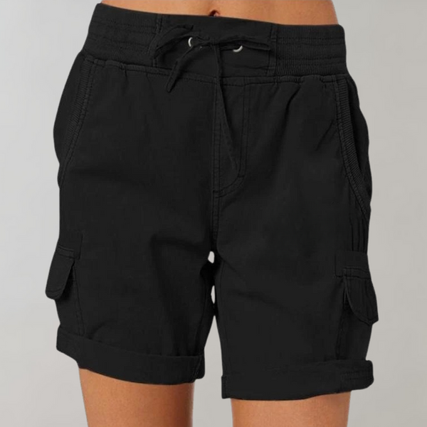 Shorts cargo pour femmes - tenue extérieure fonctionnelle et polyvalente