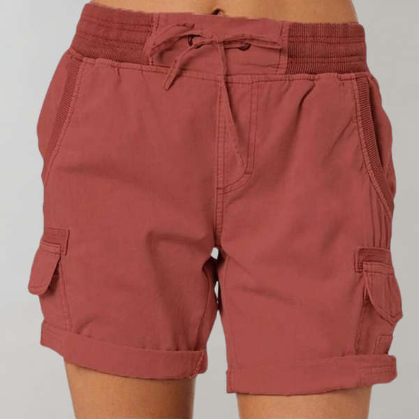 Shorts cargo pour femmes - tenue extérieure fonctionnelle et polyvalente
