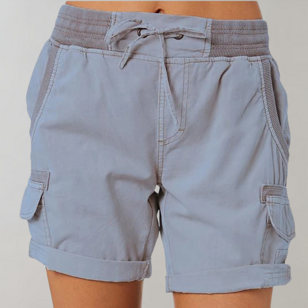 Shorts cargo pour femmes - tenue extérieure fonctionnelle et polyvalente