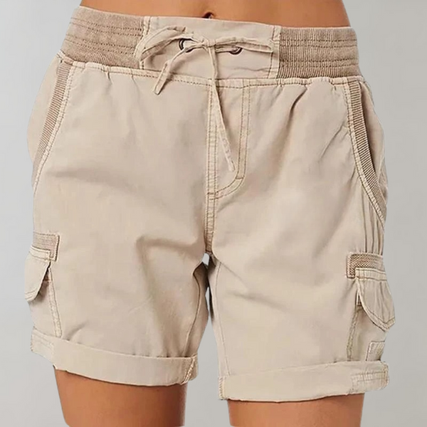 Shorts cargo pour femmes - tenue extérieure fonctionnelle et polyvalente