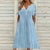 Robe d'été - robe décontractée chic pour femme avec poches