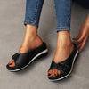 Sandales compensées pour femmes avec soutien de la voûte plantaire - des chaussures casual élégantes pour un confort au quotidien