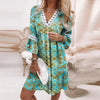 Robe florale décontractée pour femmes - design élégant à coupe ample pour le quotidien