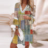 Robe florale décontractée pour femmes - design élégant à coupe ample pour le quotidien