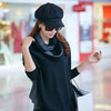 Casquette tendance femme en mélange de laine - design vintage pour un style quotidien