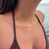 Collier serpent en or pour femmes - design flexible et élégant pour tous les jours et occasions spéciales