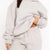 Ensemble de jogging pour femmes - hoodie douillet et pantalon pour des moments de détente