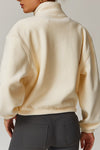 Veste bomber en polaire douce pour un look décontracté - couche chaude pour vos tenues quotidiennes