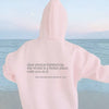 Hoodie oversize femme avec citation inspirante - le style décontracté pour vos journées relax