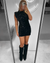 Robe mini pailletée pour femmes - élégante robe de soirée à épaule dénudée pour vos événements