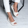 Sandales à talons compensés pour femmes - design chic et plateforme pour un style quotidien - chaussures élégantes et confort adaptées