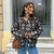 Veste matelassée femme - manteau noir tendance pour un look quotidien - design léger et chic
