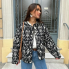 Veste matelassée femme - manteau noir tendance pour un look quotidien - design léger et chic