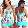 Tankini femme - maillot de bain chic avec bretelles ajustables