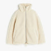 Veste en polaire pour femmes - veste zippée en peluche douce avec poches fonctionnelles pour un look décontracté