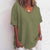 T-shirt féminin décontracté à coupe relax pour le quotidien - style ample et polyvalent