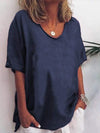 T-shirt féminin décontracté à coupe relax pour le quotidien - style ample et polyvalent