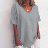 T-shirt féminin décontracté à coupe relax pour le quotidien - style ample et polyvalent