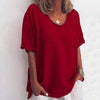 T-shirt féminin décontracté à coupe relax pour le quotidien - style ample et polyvalent