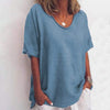 T-shirt féminin décontracté à coupe relax pour le quotidien - style ample et polyvalent