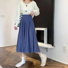 Jupe midi plissée pour femmes - design taille haute sophistiqué pour des styles variés