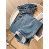 Salopette en denim pour femmes, style vintage, bleu - mode décontractée pour toutes les occasions