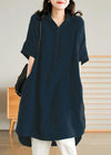 Robe chemise en lin pour femmes - vert jade pour un look décontracté au quotidien, coupe relaxée et options de style polyvalentes