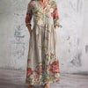 Robe maxi à fleurs pour femmes - une touche chic pour les fêtes d'été