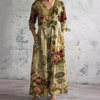 Robe maxi à fleurs pour femmes - une touche chic pour les fêtes d'été