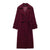 Trench-coat long femme en rouge élégant - manteau d'hiver stylé pour soirées cosy