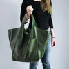 Sac fourre-tout en cuir pour femmes - un compagnon quotidien pratique