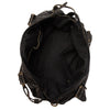 Sac à main en cuir - sac noir féminin au design polyvalent