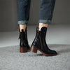 Bottines femme - design en similicuir (PU) tendance pour un porté quotidien