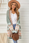 Cardigan long en tricot pour femmes - pièce de superposition tendance pour vos sorties décontractées