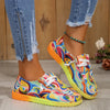Baskets légères multicolores pour femmes - chaussures chics pour un look décontracté