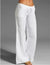 Pantalons décontractés pour femmes - légers et adaptés à la détente avec cordon de serrage et poches pratiques pour un usage quotidien