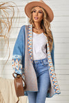 Cardigan long en tricot pour femmes - pièce de superposition tendance pour vos sorties décontractées