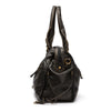 Sac à main en cuir - sac noir féminin au design polyvalent