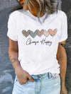 T-shirt décontracté femme avec nœud - top en coton doux pour vos sorties quotidiennes