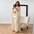 Robe maxi en satin - élégante robe longue pour femme