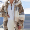 Veste en polaire pour femmes - un vêtement stylé à capuche pour un layering chaud