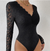 Body en dentelle pour femmes au design élégant en v - un haut polyvalent pour les soirées et les occasions décontractées