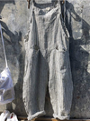 Salopette rayée femme - jumpsuit détente au style casual