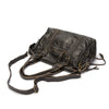 Sac à main en cuir - sac noir féminin au design polyvalent