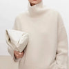 Pull haut de gamme en maille douce pour femmes - tricot premium pour un style décontracté et de bureau