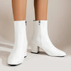 Bottines femmes à talon bloc élégant - chaussures polyvalentes pour toutes occasions