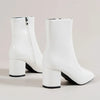 Bottines femmes à talon bloc élégant - chaussures polyvalentes pour toutes occasions